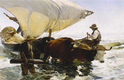 The Return of the Fishing by Joaquín Sorolla